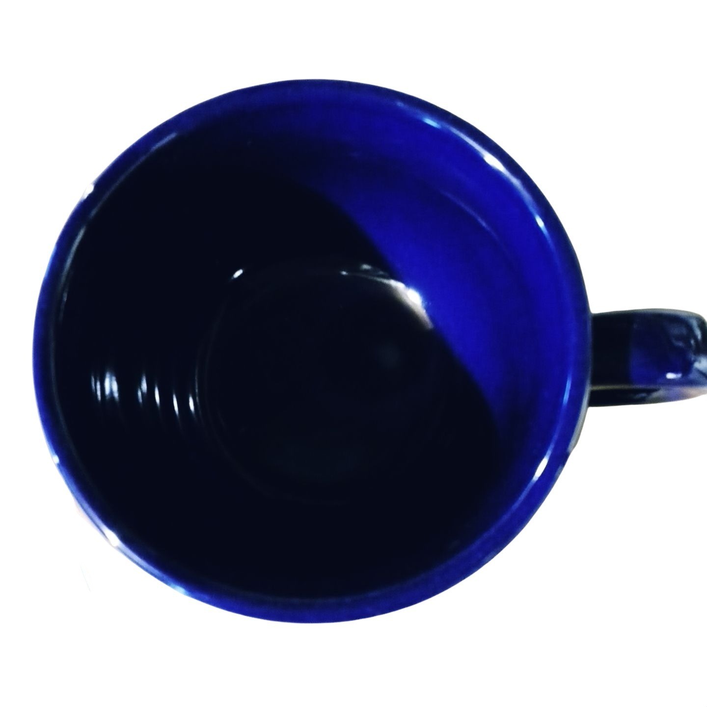 Large Blue Mug Cup Bistro Latte Soup Style TSFL Oversized Hot Cold Beverage
