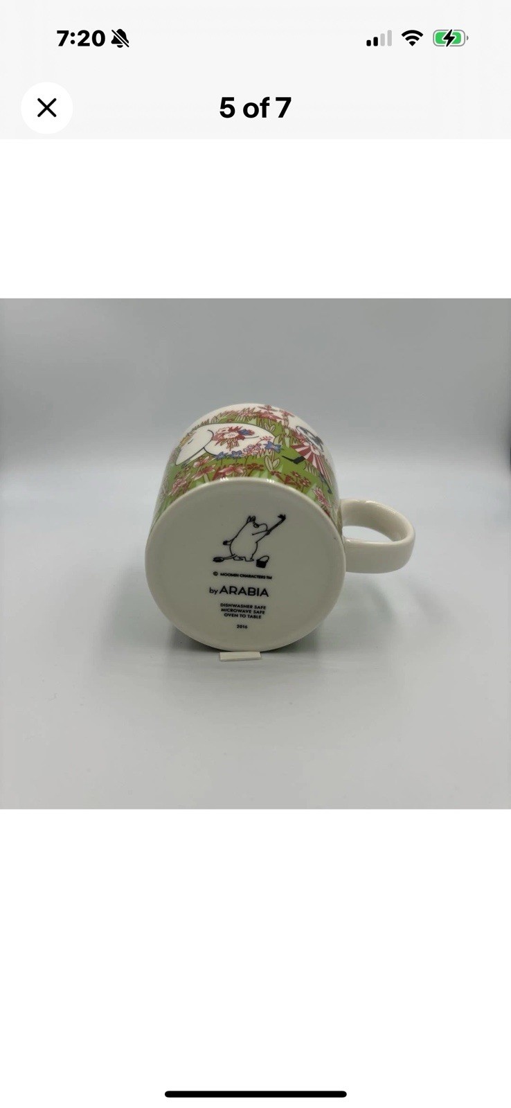 Arabian Moomin Mug 3 – 2016 Edition – Rare, Discontinued