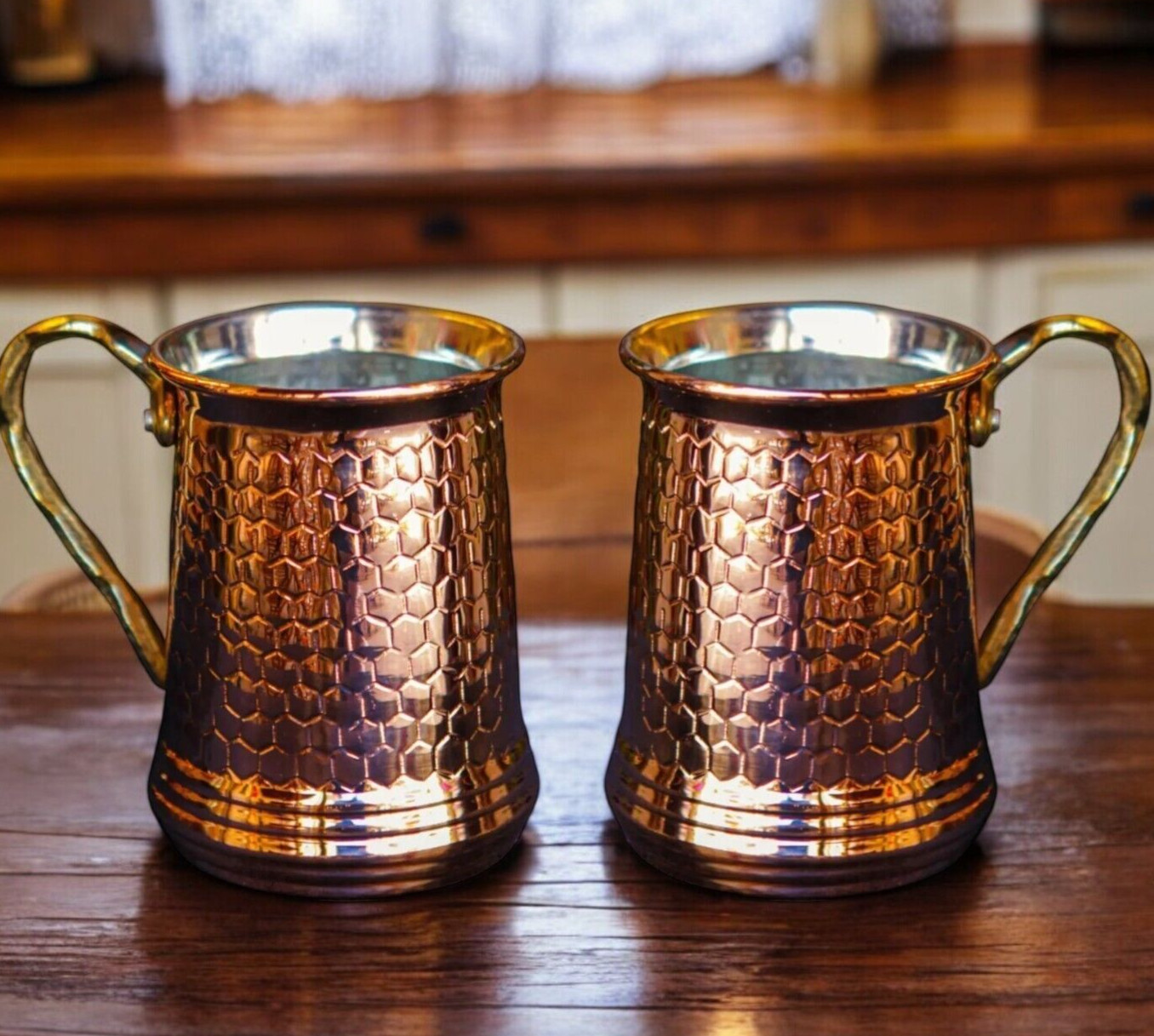 Pure Copper Beer Mug 15oz Moscow Mule Mug Cup, Unique Beer Mug, Copper Drinkware