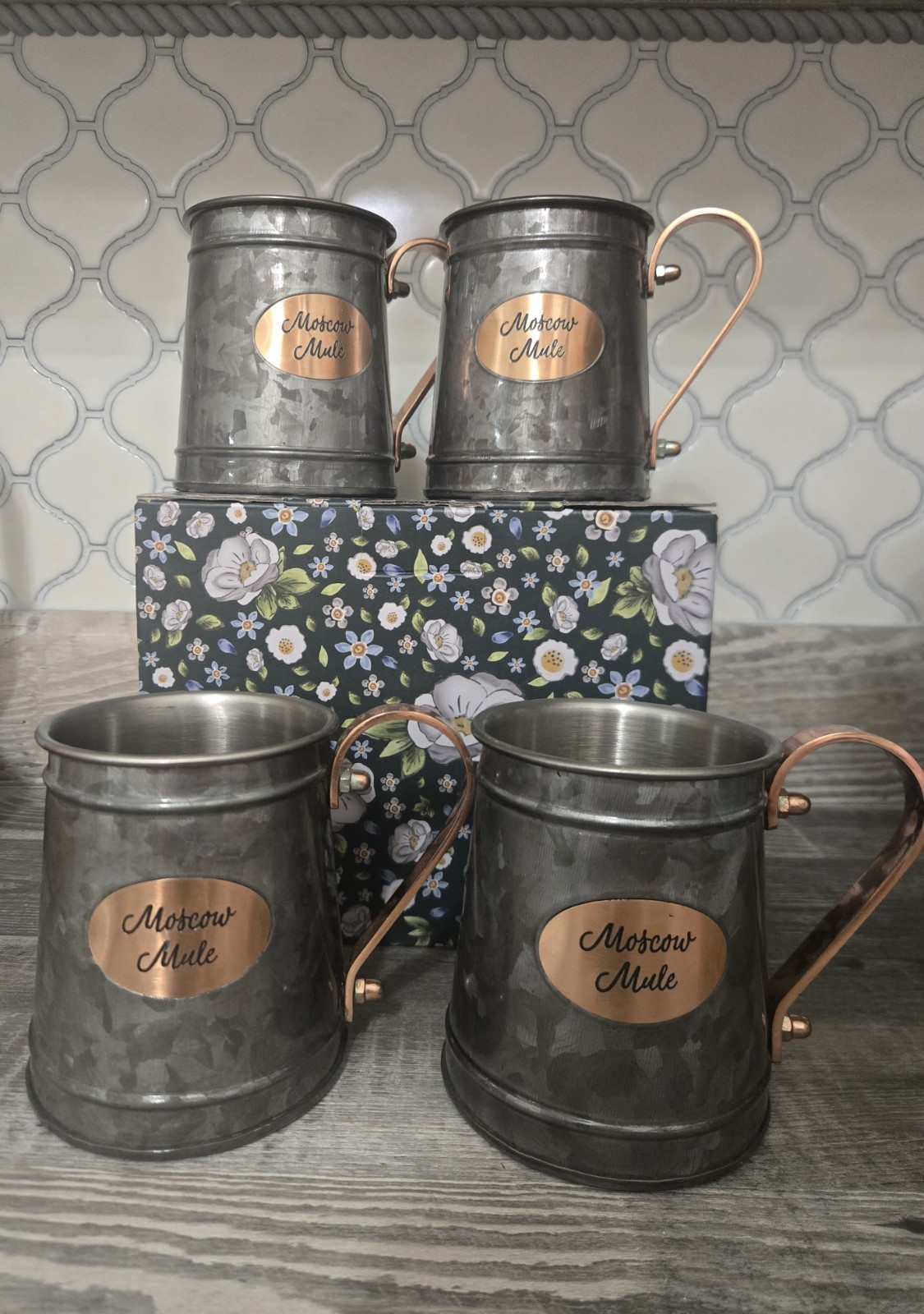 Hammered Copper Moscow Mule Mug Handmade of 100 Pure Copper