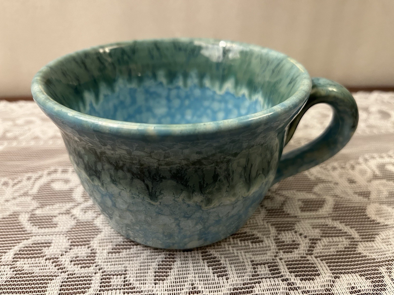 J. Beaumont Pottery Coffee Mug 3″ Tall Hand Made Glazed Decorated 2021