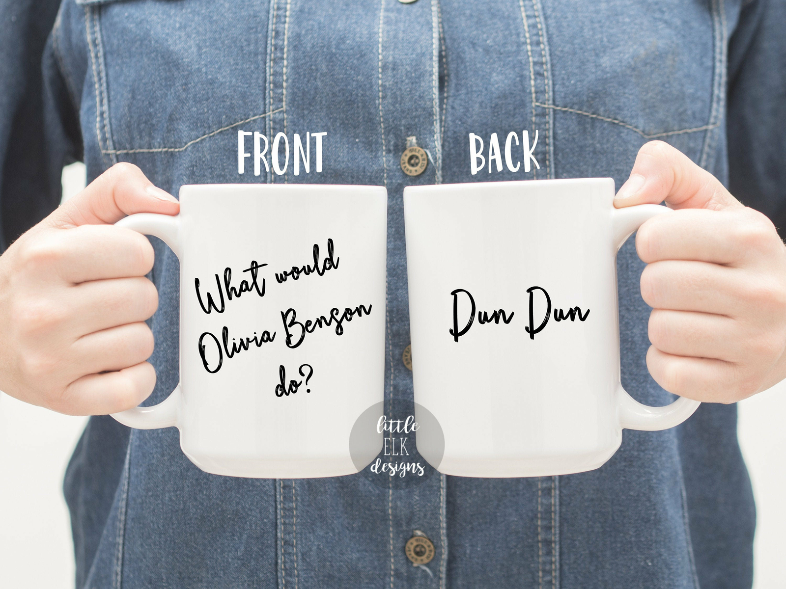 Law and Order Special Victims Unit Coffee Mug , Dun Dun , Olivia Benson Mug , Ol