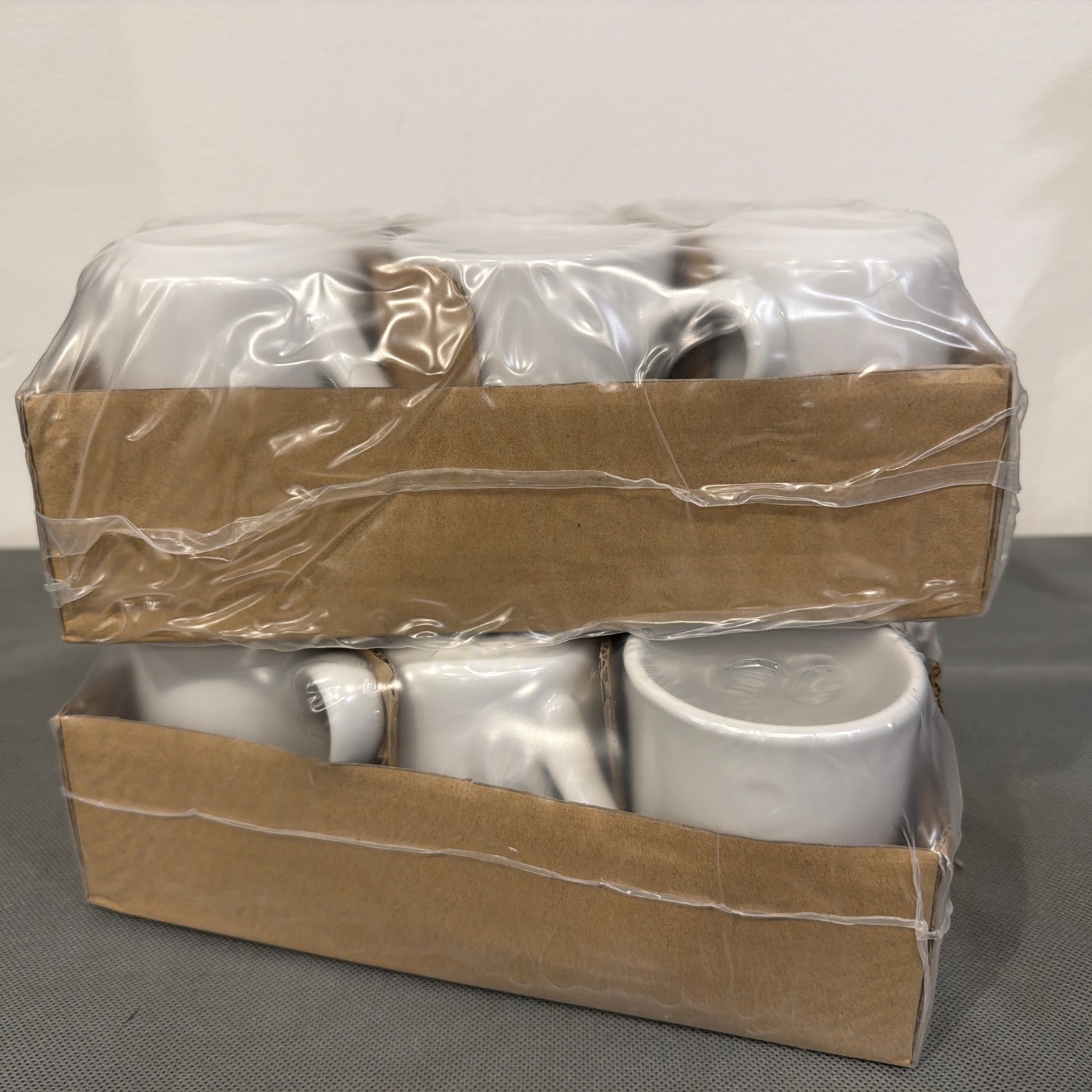 Tuxton 6.75 Oz Coffee Or Tea Mugs Restaurant/Diner Style 2X (6 pack) White New.