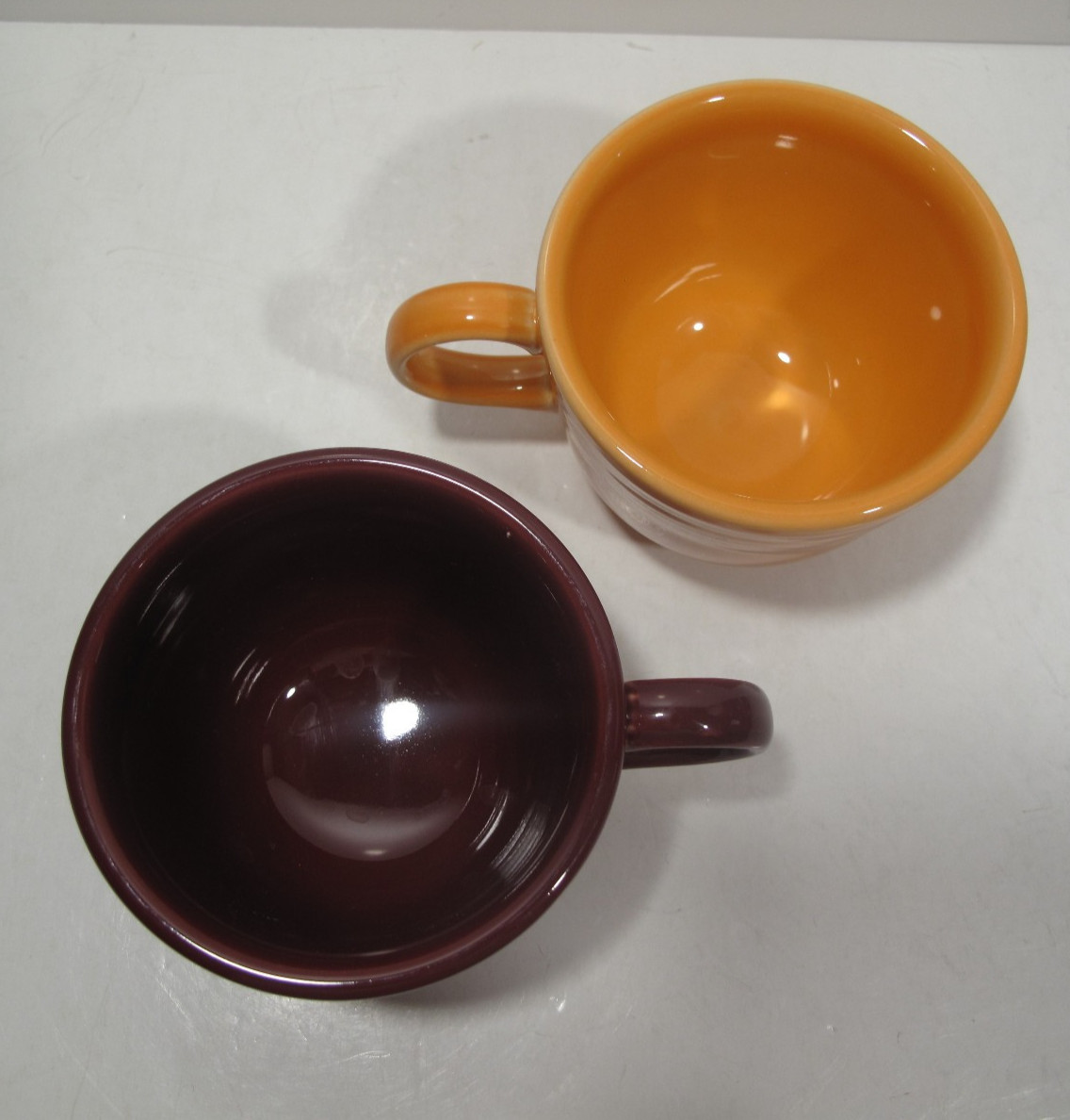 Lot of 6 FIESTAWare Coffee Cocoa Tea Cups Mug Lead Free Multicolor Spring Colors