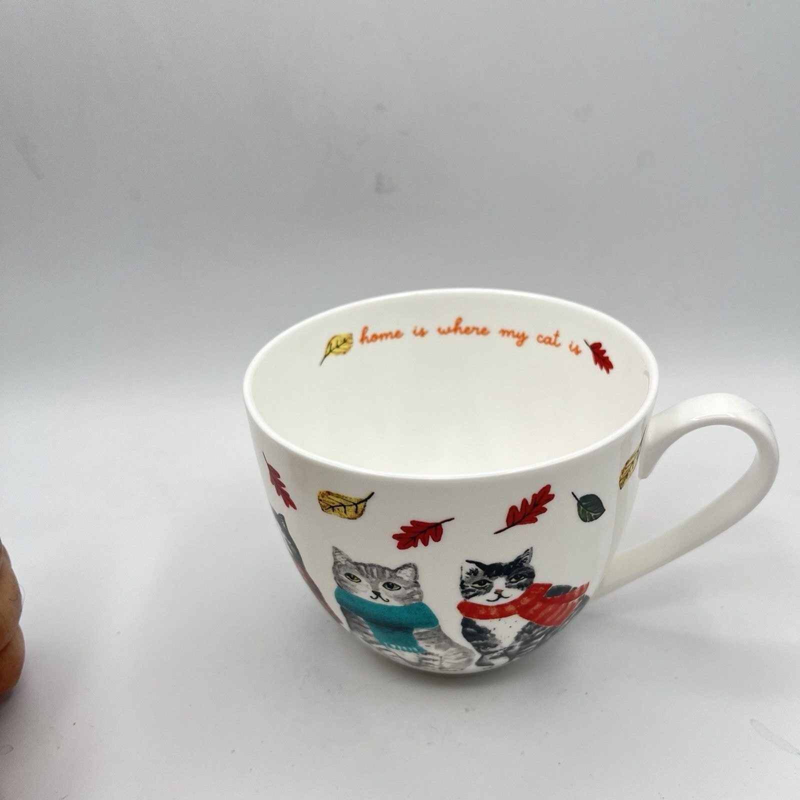 HARVEST GREEN STUDIO “HOME IS WHERE MY CAT IS” MUG