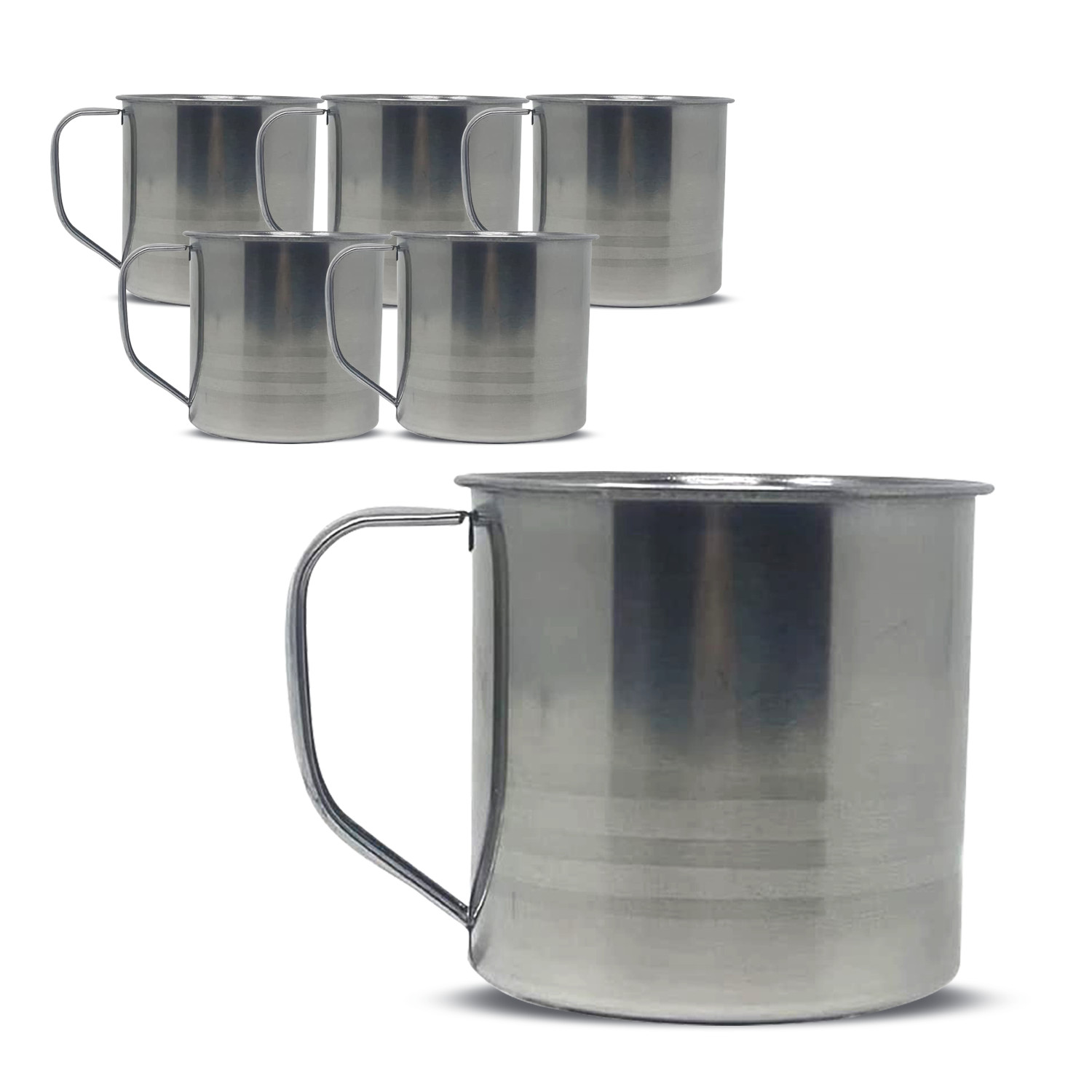 Wholesale Lot 96pc Stainless Steel Coffee Soup Mug Tumbler Camping Mug Cup 16oz