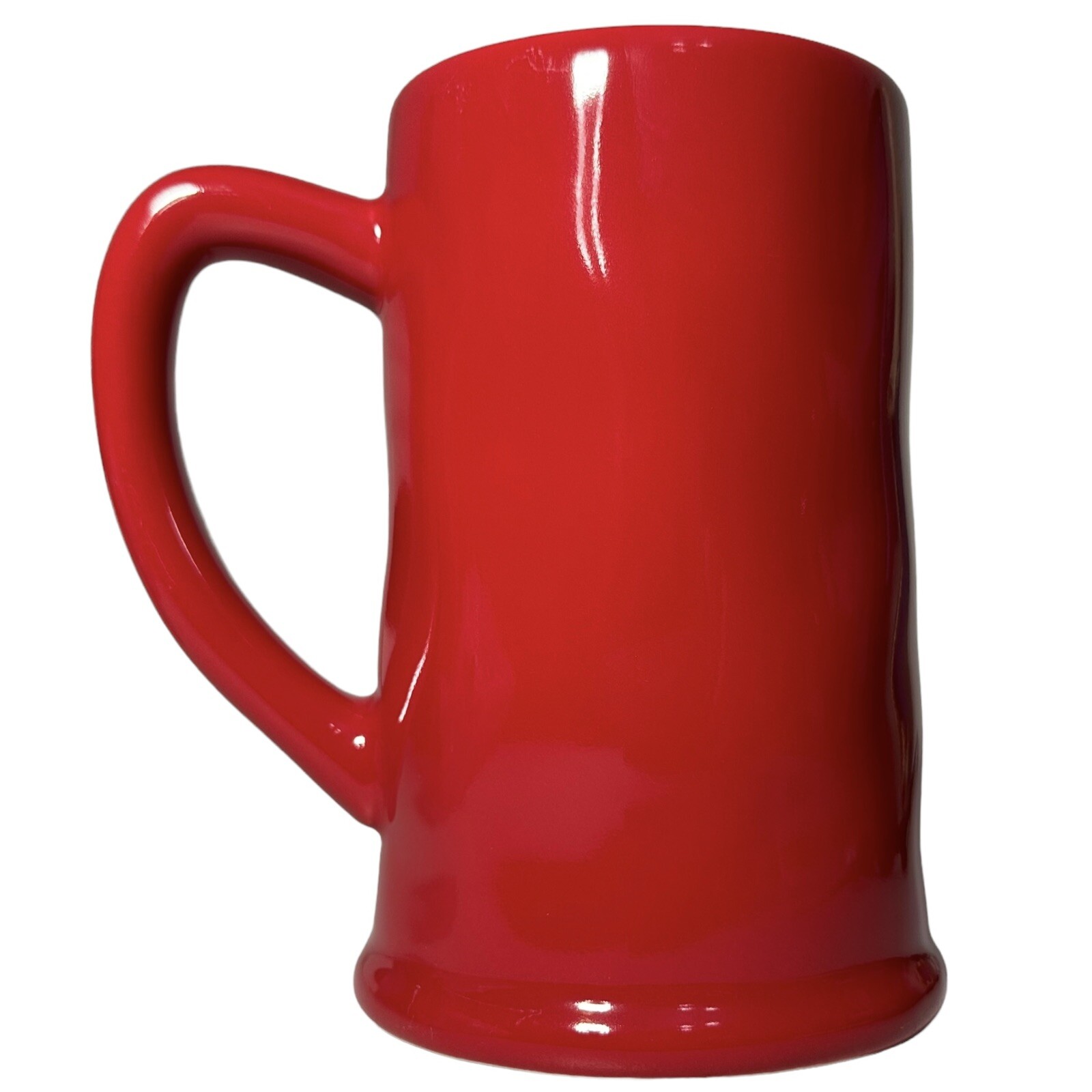 NEW Rae Dunn Stein “FOUR SCORE AND SEVEN BEERS AGO” Red Mug