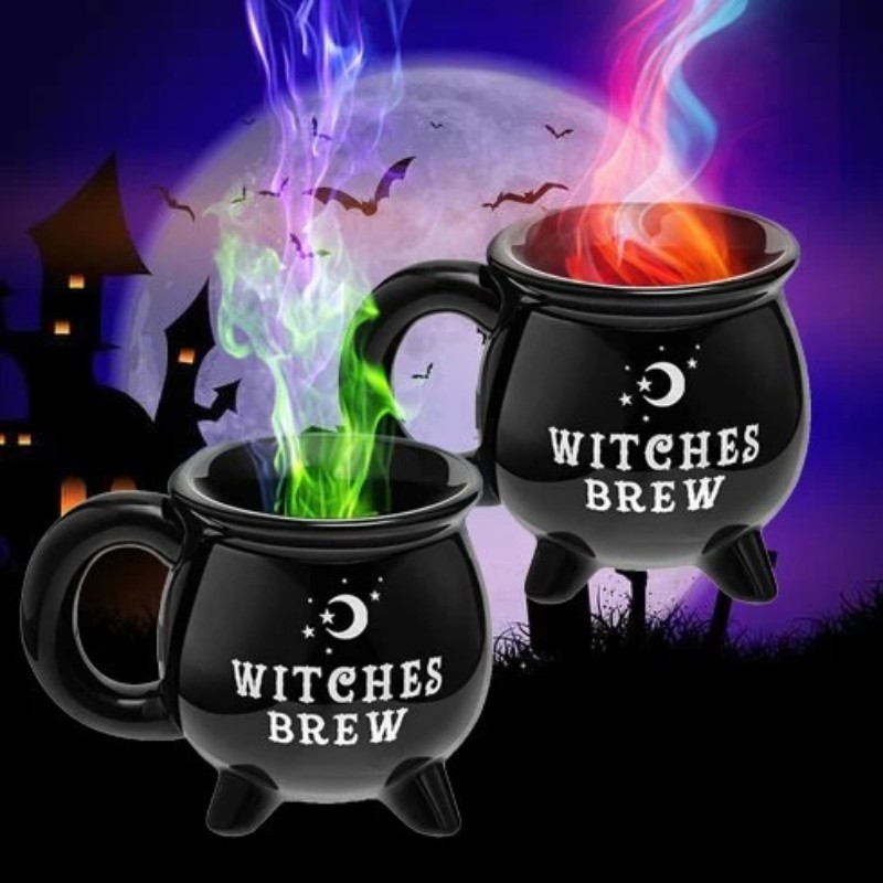 Witch Brew 11.8oz 350ml Ceramic Coffee Mug Drinkware For Birthday Halloween Gift