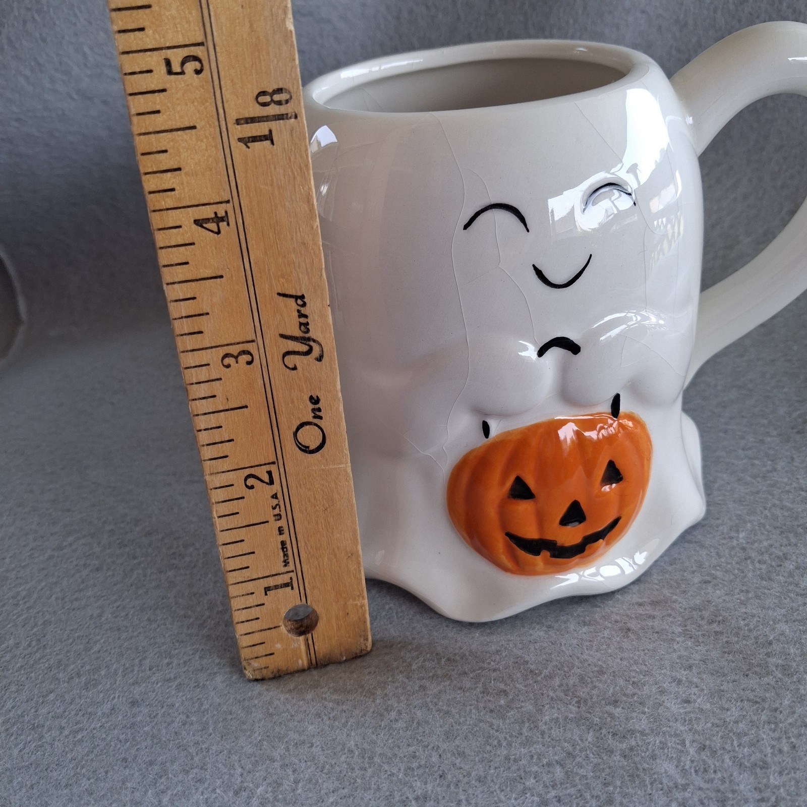 GHOST Halloween Spooky Fall October Summerween Used Coffee Mug Gift