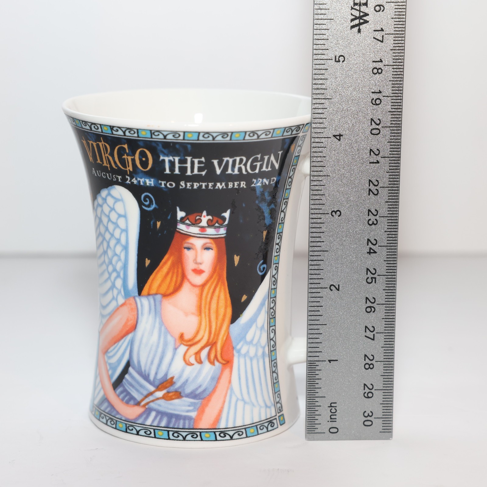 Dunoon Astrology Virgo Bone China Tea Coffee Cup Ruth Bowden Merch