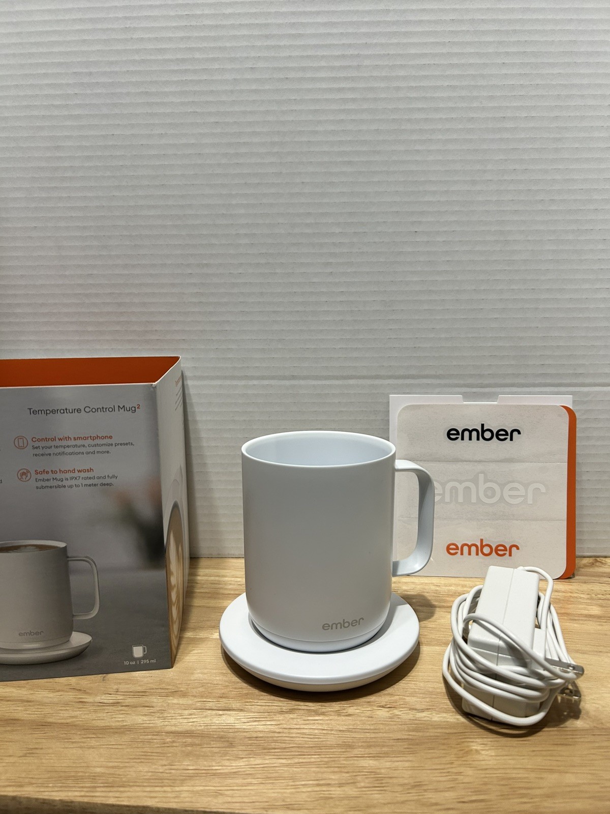Ember Temperature Control Smart Mug 2, 10 Oz, White