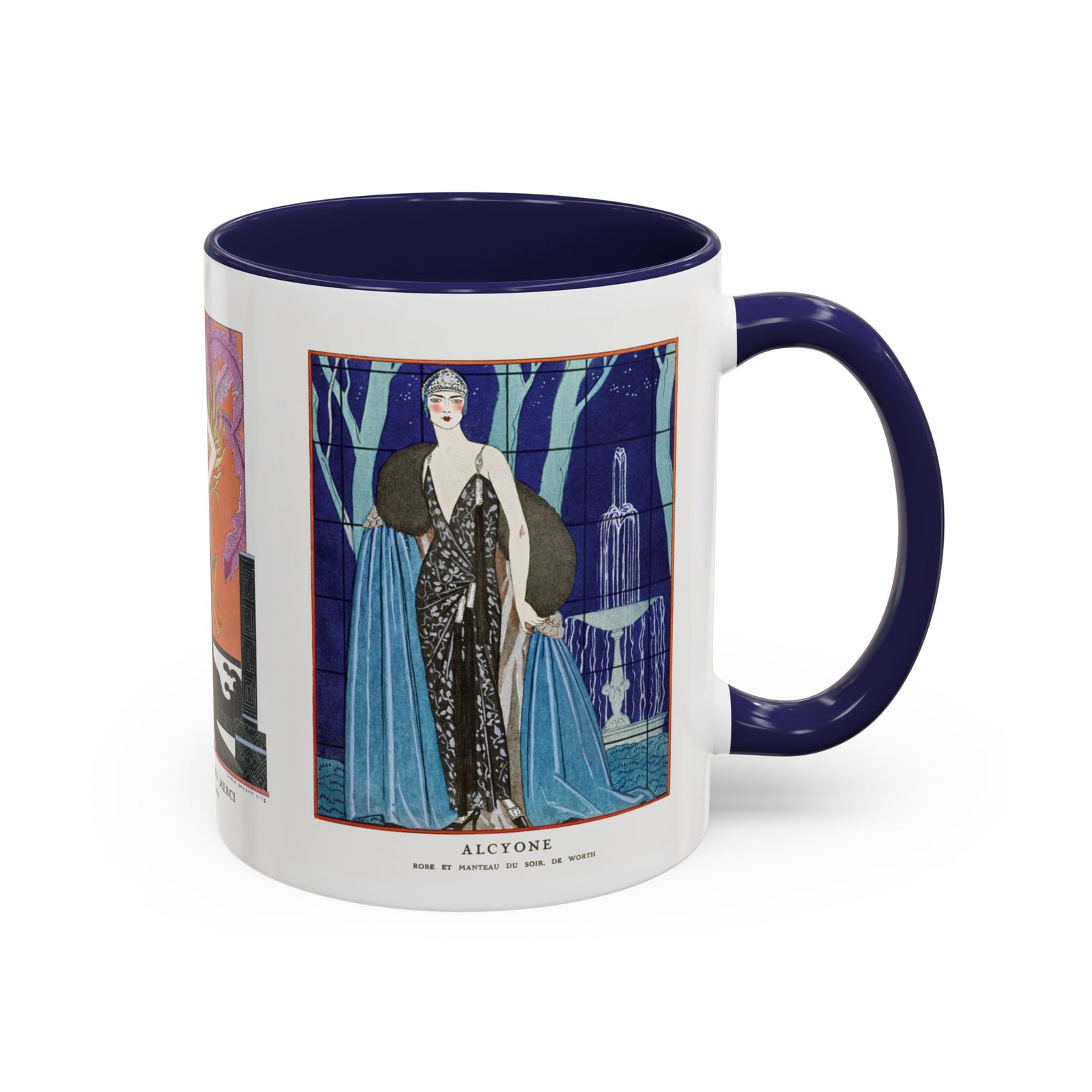 Art Deco Mug – 1920s Paris Fashion Illustration, House of Worth