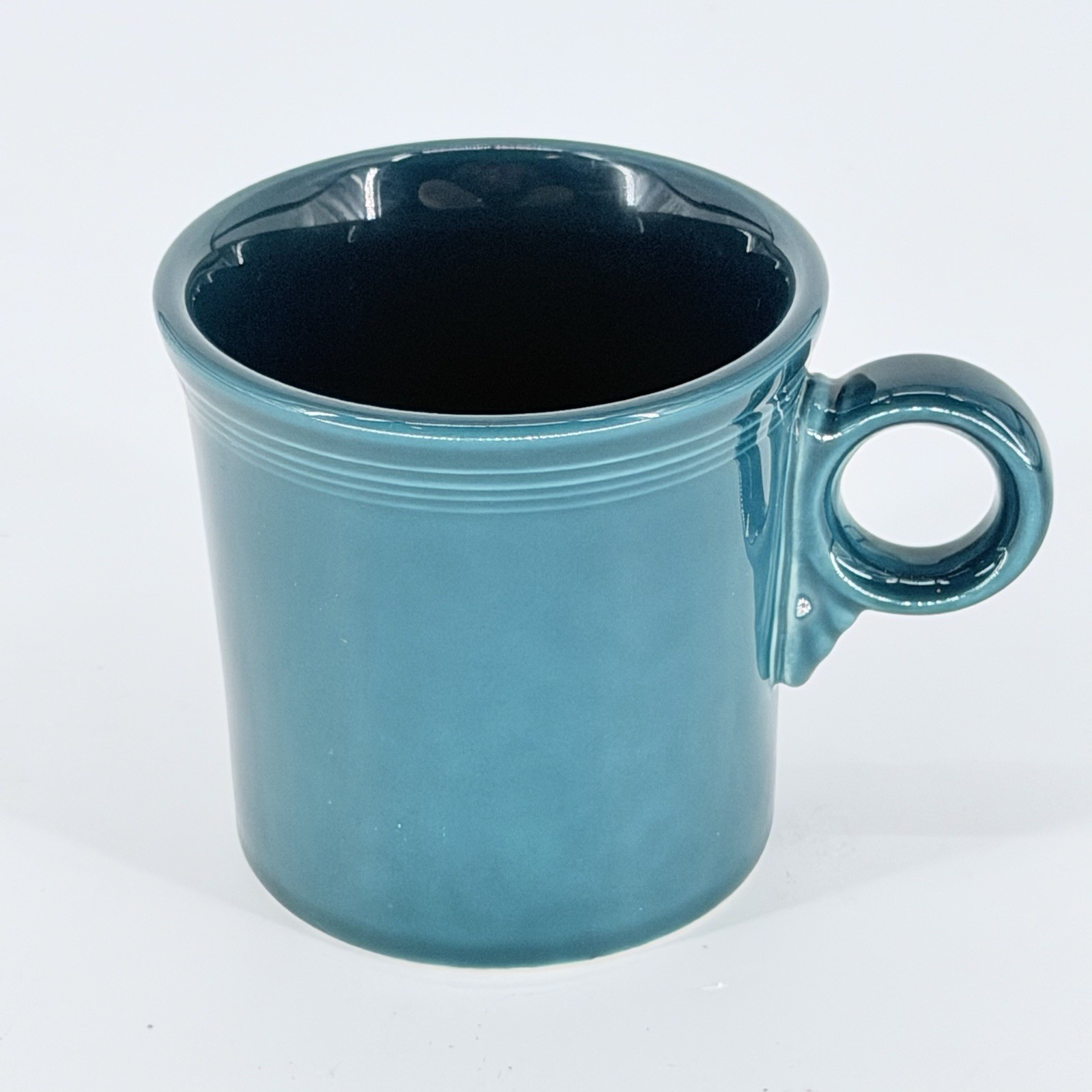 Fiesta Classic Ring Handle Mug 10.25 oz Fiestaware Cup Blue Teal Turquoise