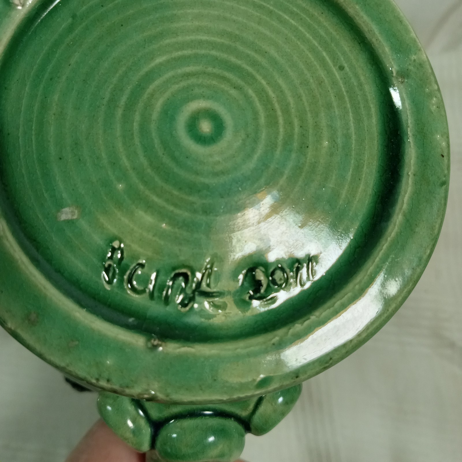 Hand Crafted/Signed Stein~Mug Pottery Renaissance Festival 2011 ~ Dragon & Verse