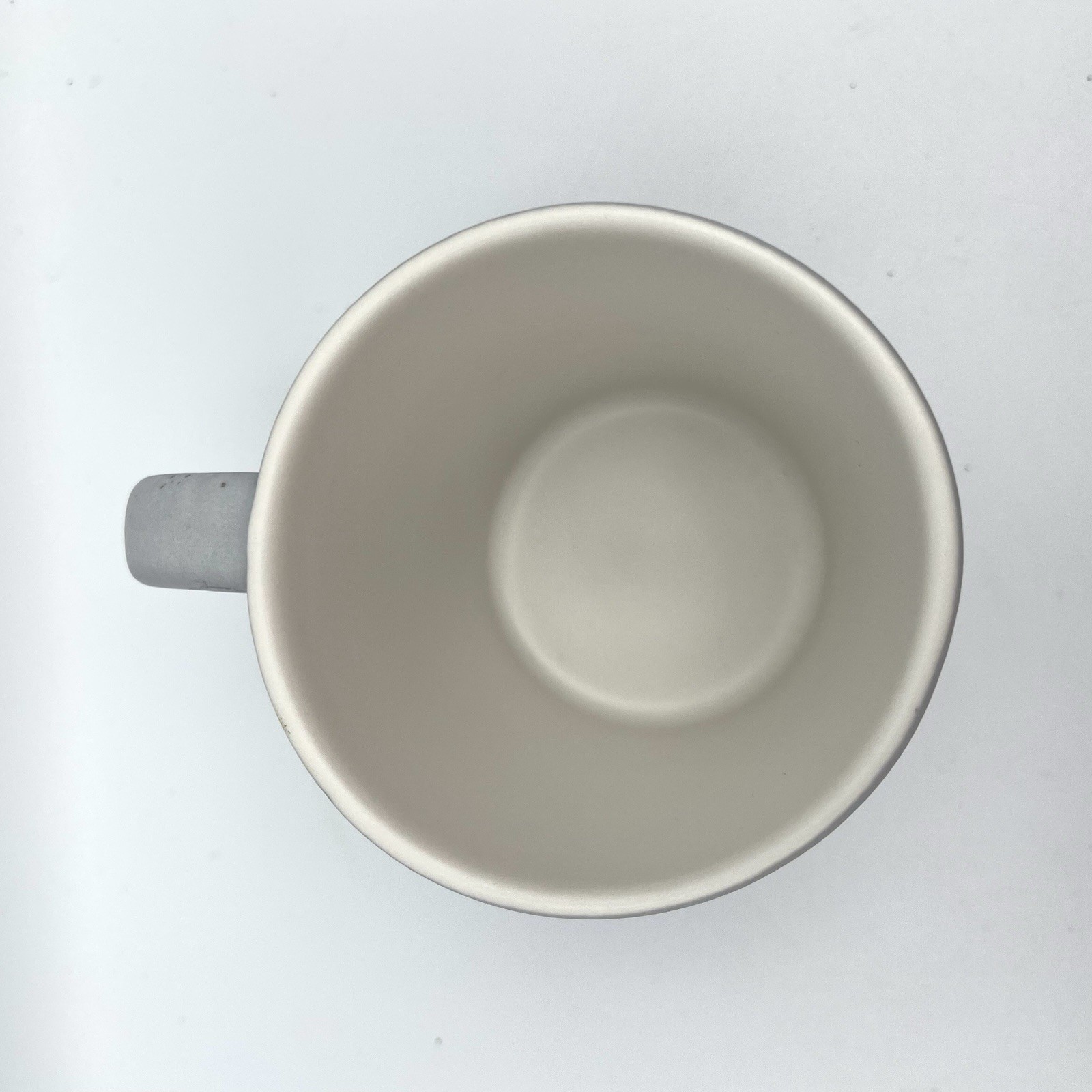 Starbucks 2016 Demitasse Espresso Mug Cup Gray Embossed Mermaid Tail 3 oz / 89ml