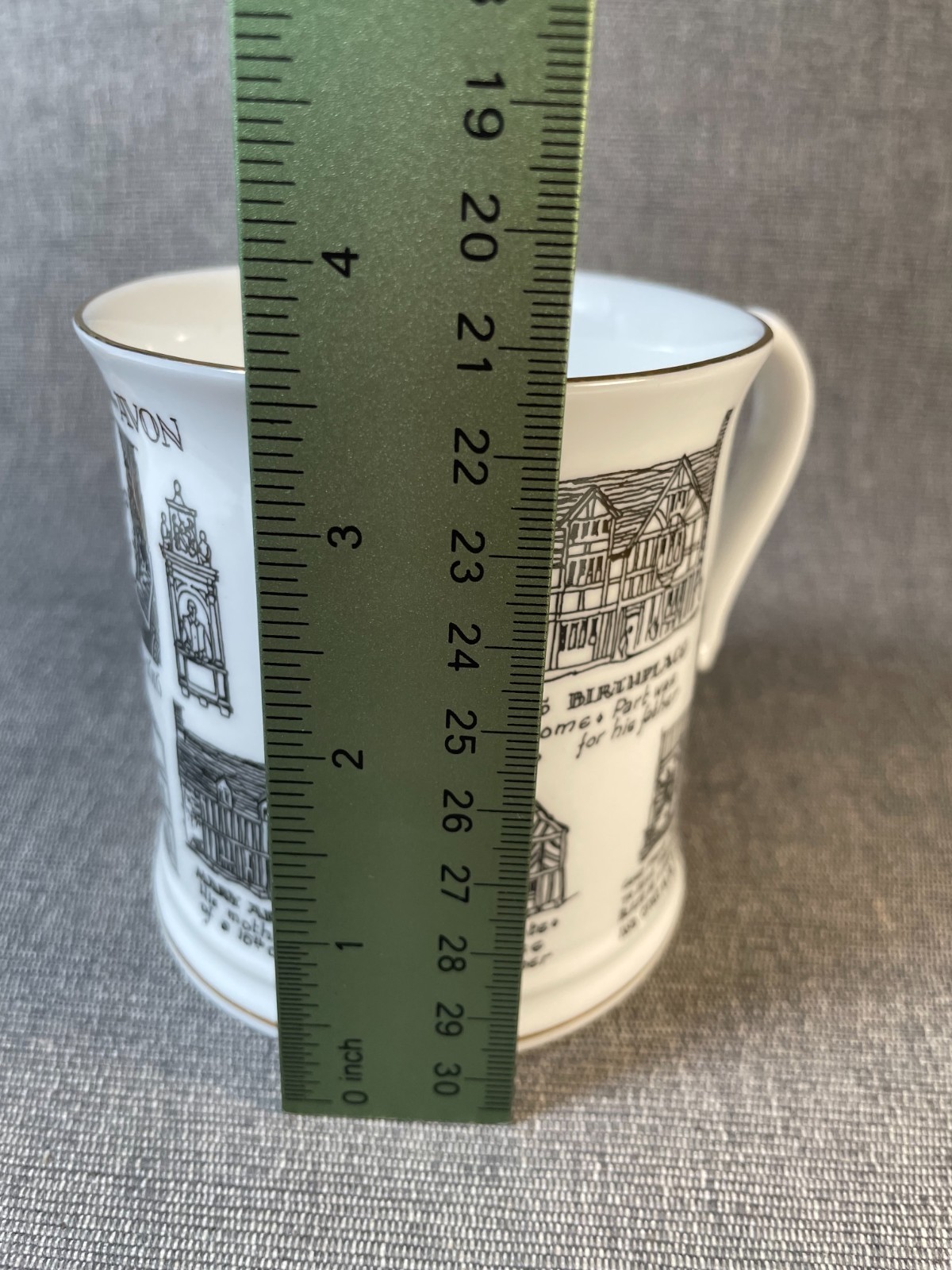 Rosalind Walshe “Shakespeare” Made in England Fine Bone China Coffee/Tea Mug Cup