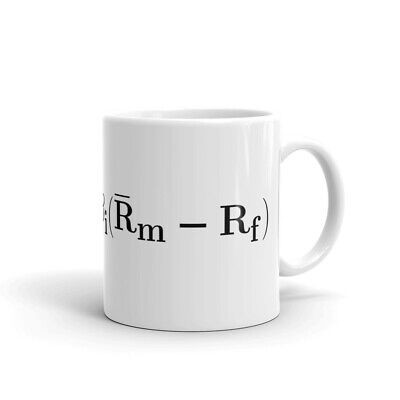 CAPM Finance Coffee Mug Microwave Safe, Dishwasher Safe White