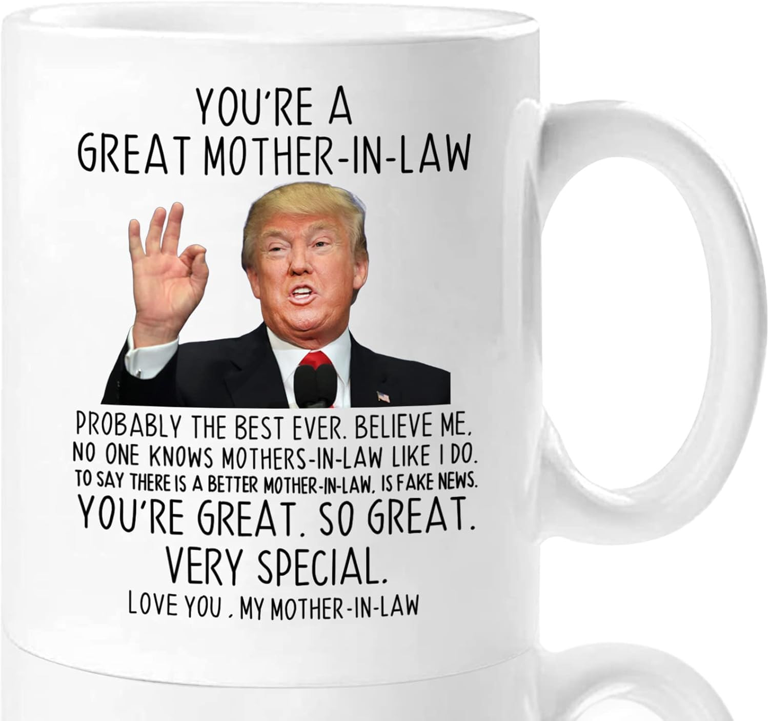 Aurahouse Funny Mother-In-Law Mug – 11 Oz, Great Mother-In-Law Gift for Birthday