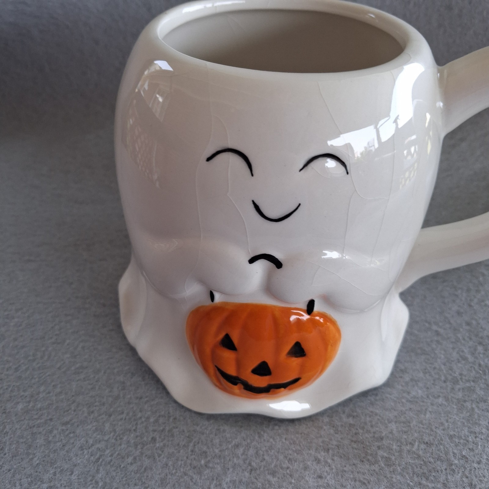 GHOST Halloween Spooky Fall October Summerween Used Coffee Mug Gift