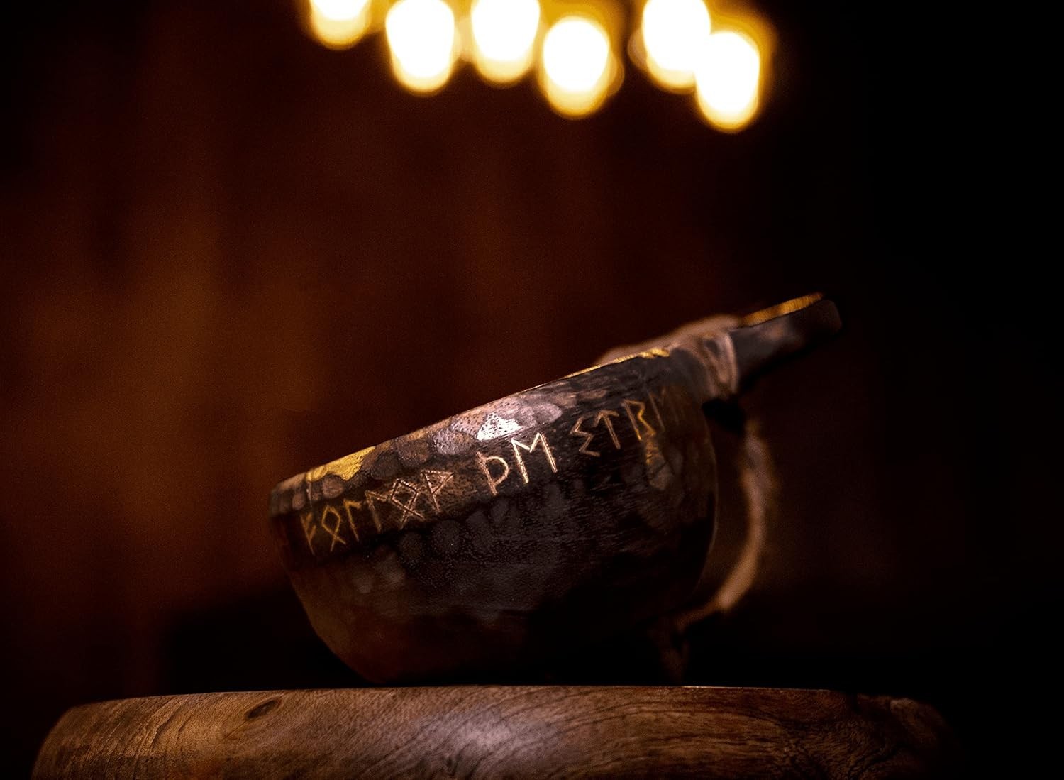 Engraved Kuksa Drinking Cup 18oz – Exquisite Handcrafted Gift for Nature Lovers
