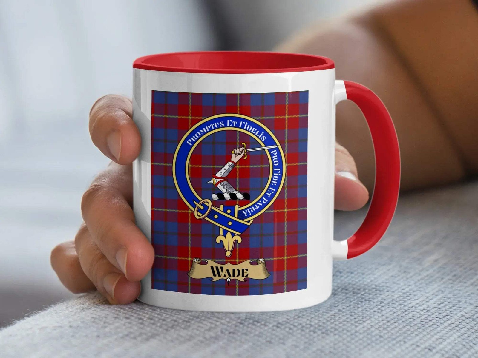 Wade Clan Crest Mug – Scottish Heritage