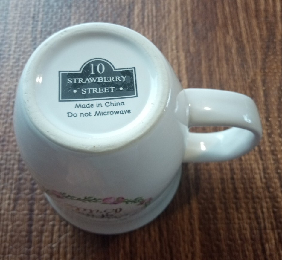 10 Strawberry Street Mother of the Groom Coffee Mug Cup Engagement Wedding