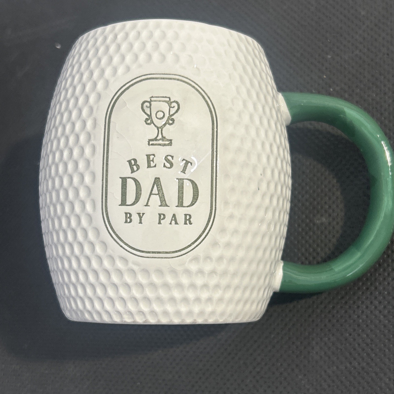 Eccolo Green Ceramic Best Dad By Par #1 Dad Golf Ball Coffee Mug