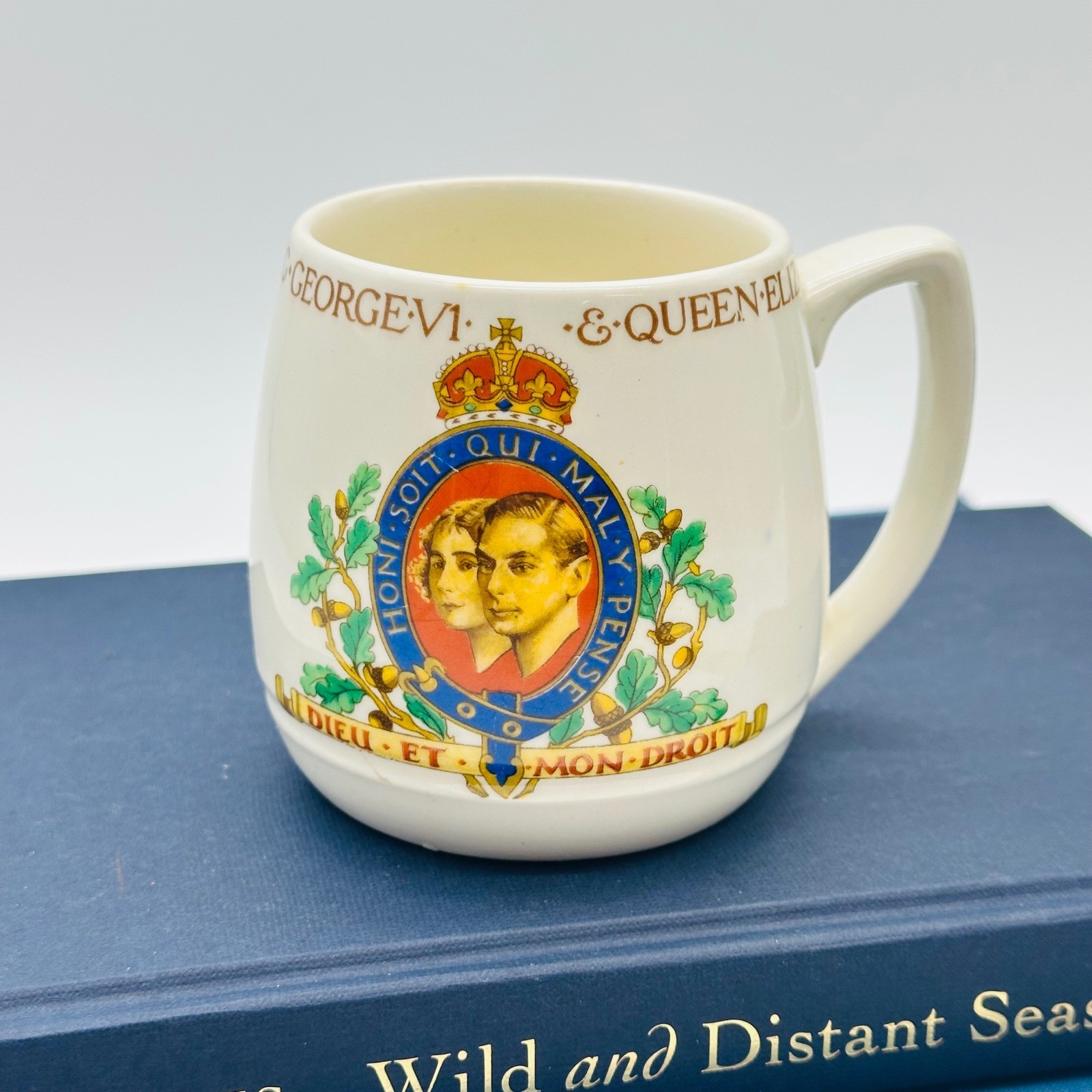 Newhall Hanley Staffs King George VI 1937 Coronation Commemorative Mug England