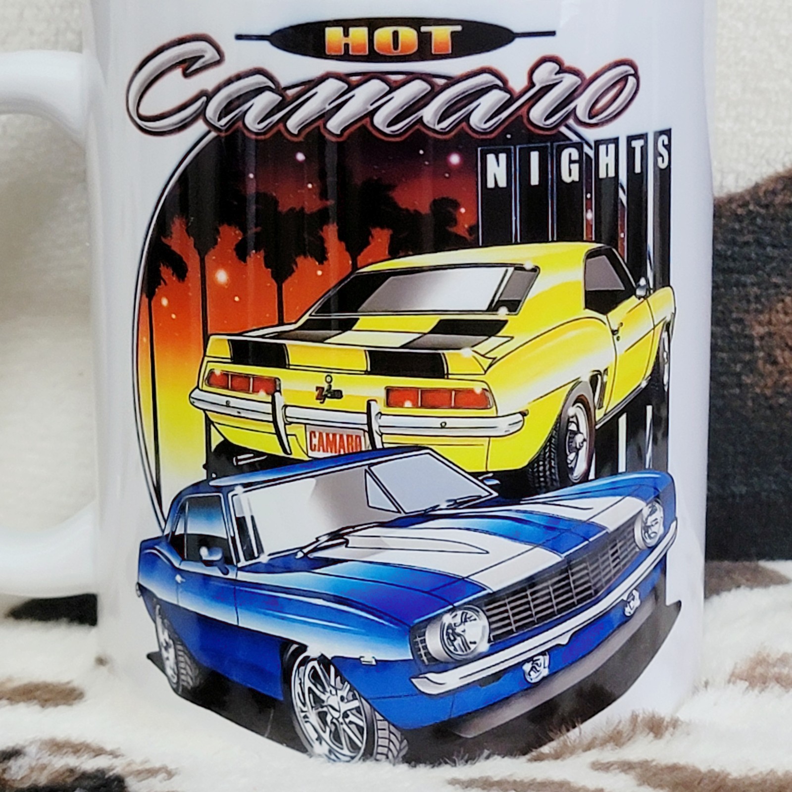 Coffee Mug 11oz Camaro Sports Car Ceramic Coffee Cup