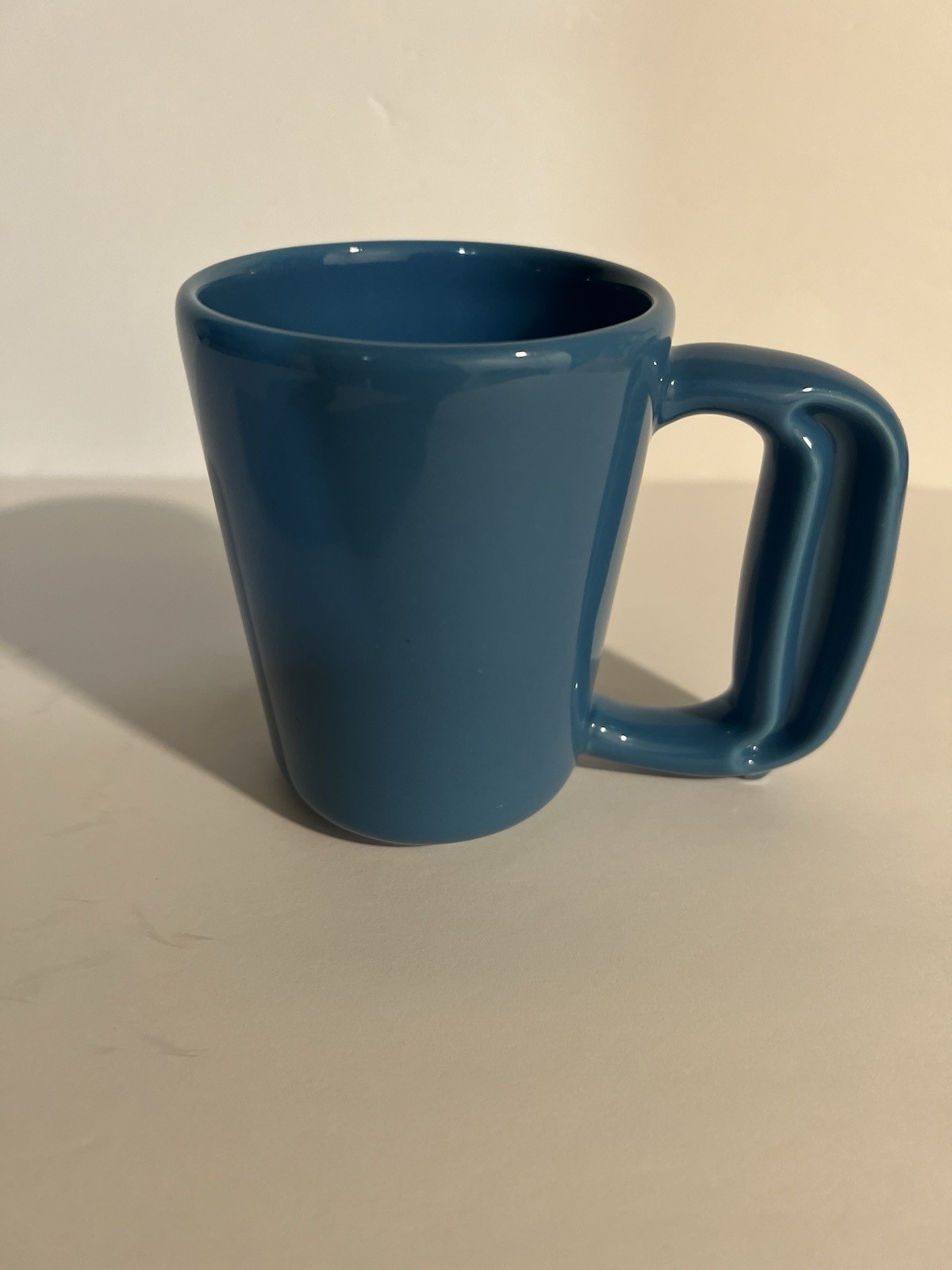 JAMBER USA Easy To Hold Ergonomic Grip Mug Turquoise Green Blue
