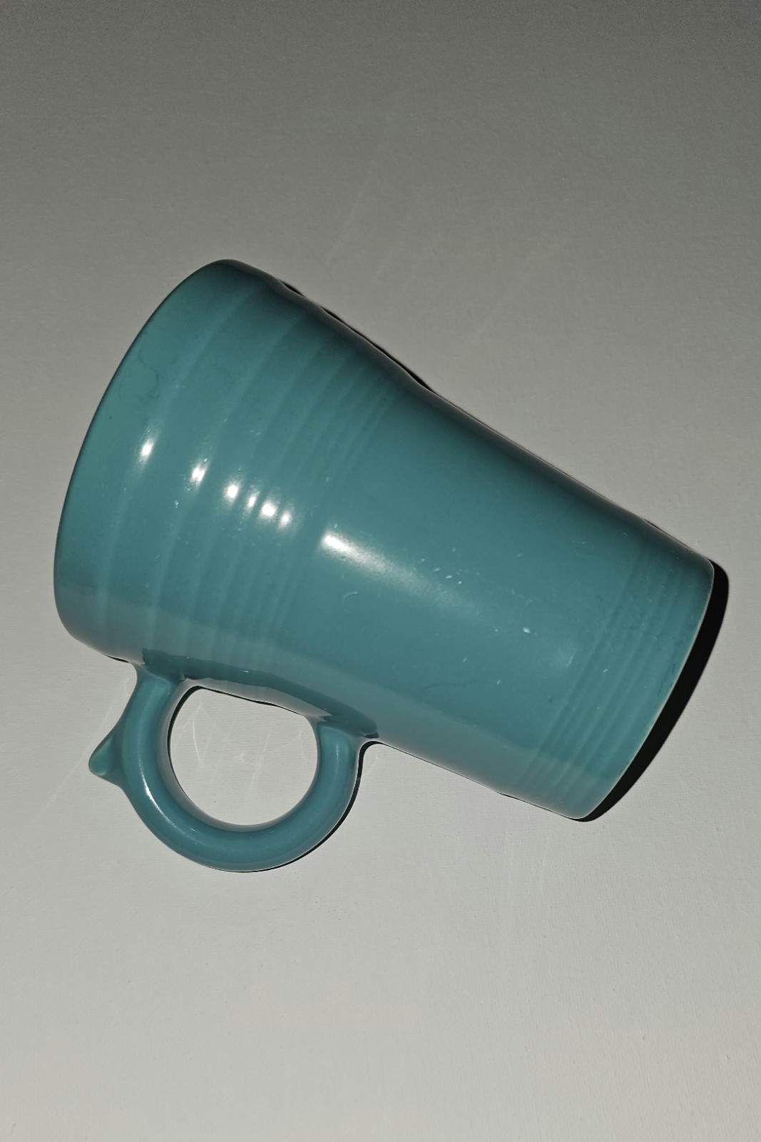 Fiestaware Ceramic Blue Latte Mug