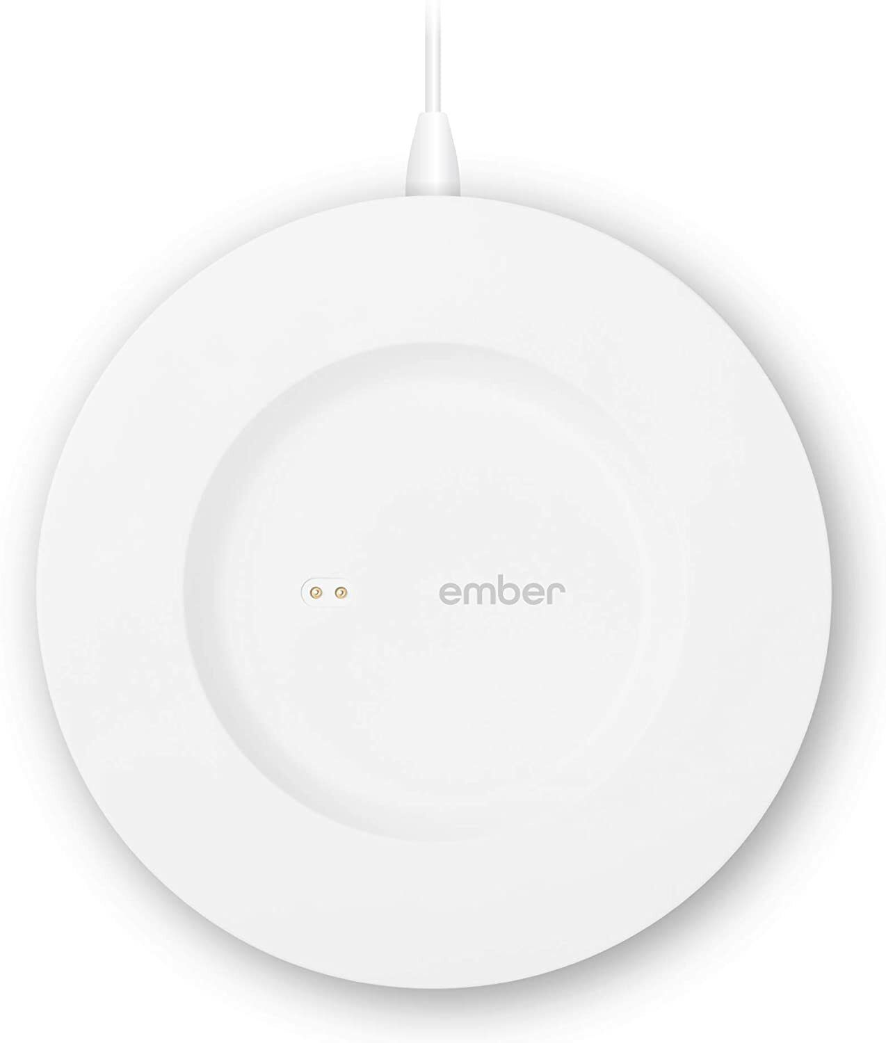 New Ember Mug 2 White Charging Coaster – One Coaster with Power Adapter