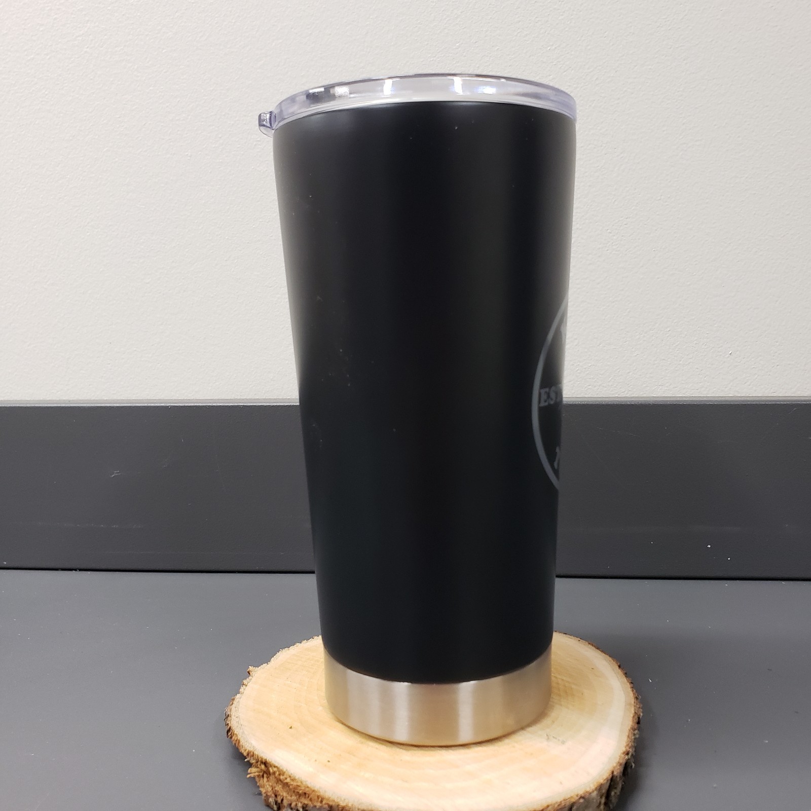 Klein Tools Tumbler Double Wall Black Stainless Steel Insulated 20 oz