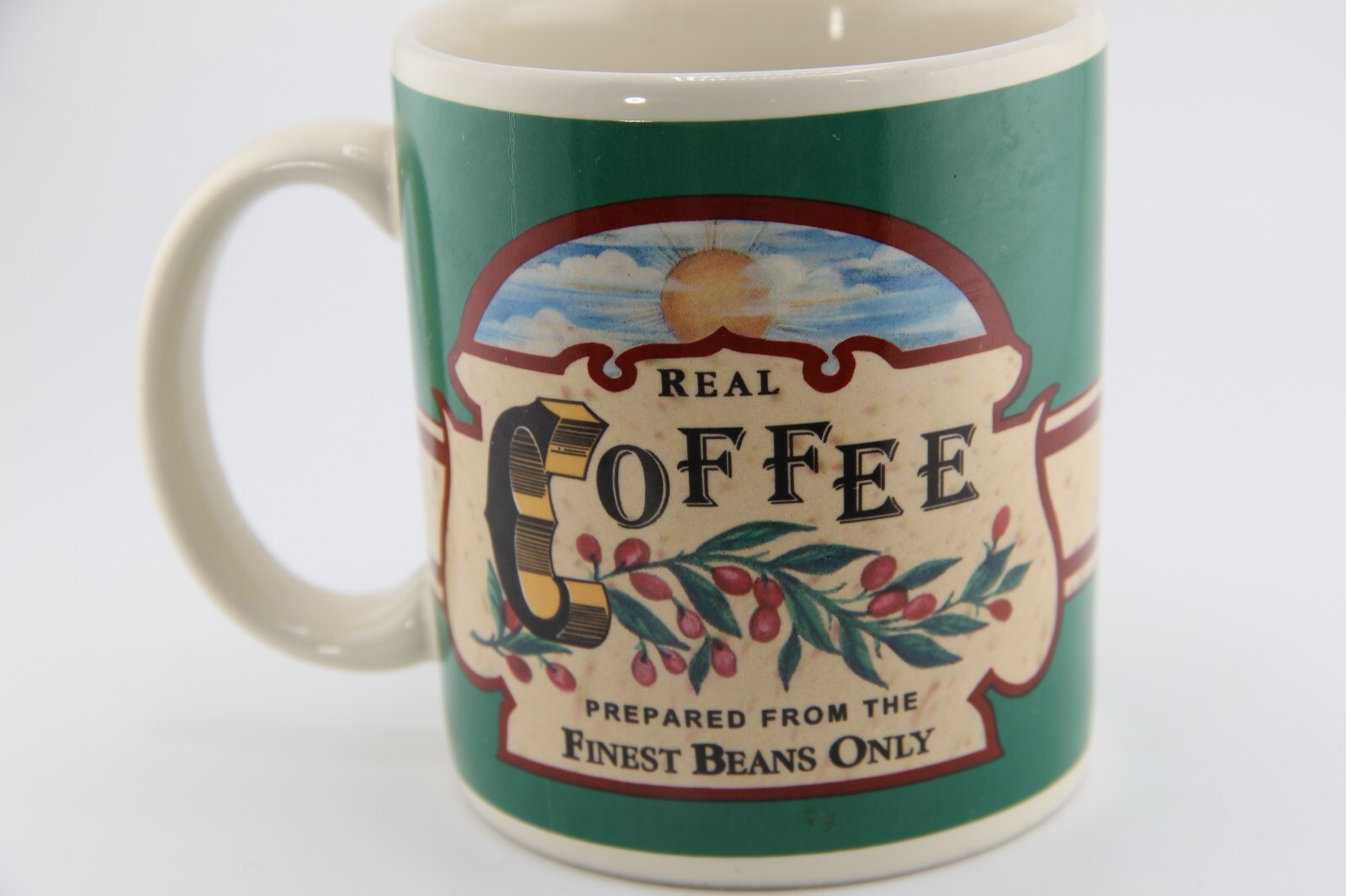 Coffee Mug Real Coffee Prepared From The Finest Beans Only, GiftCraft, Thailand