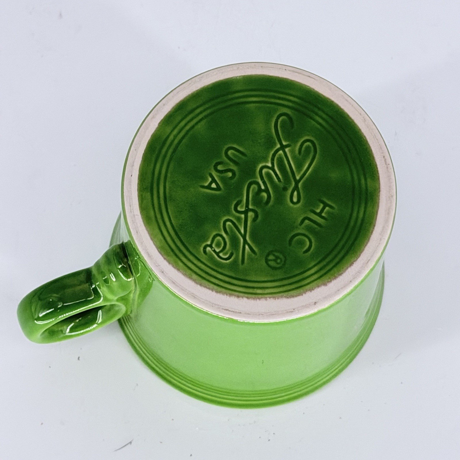 Fiesta Classic Ring Handle Mug 10.25 oz Fiestaware Cup Shamrock Green