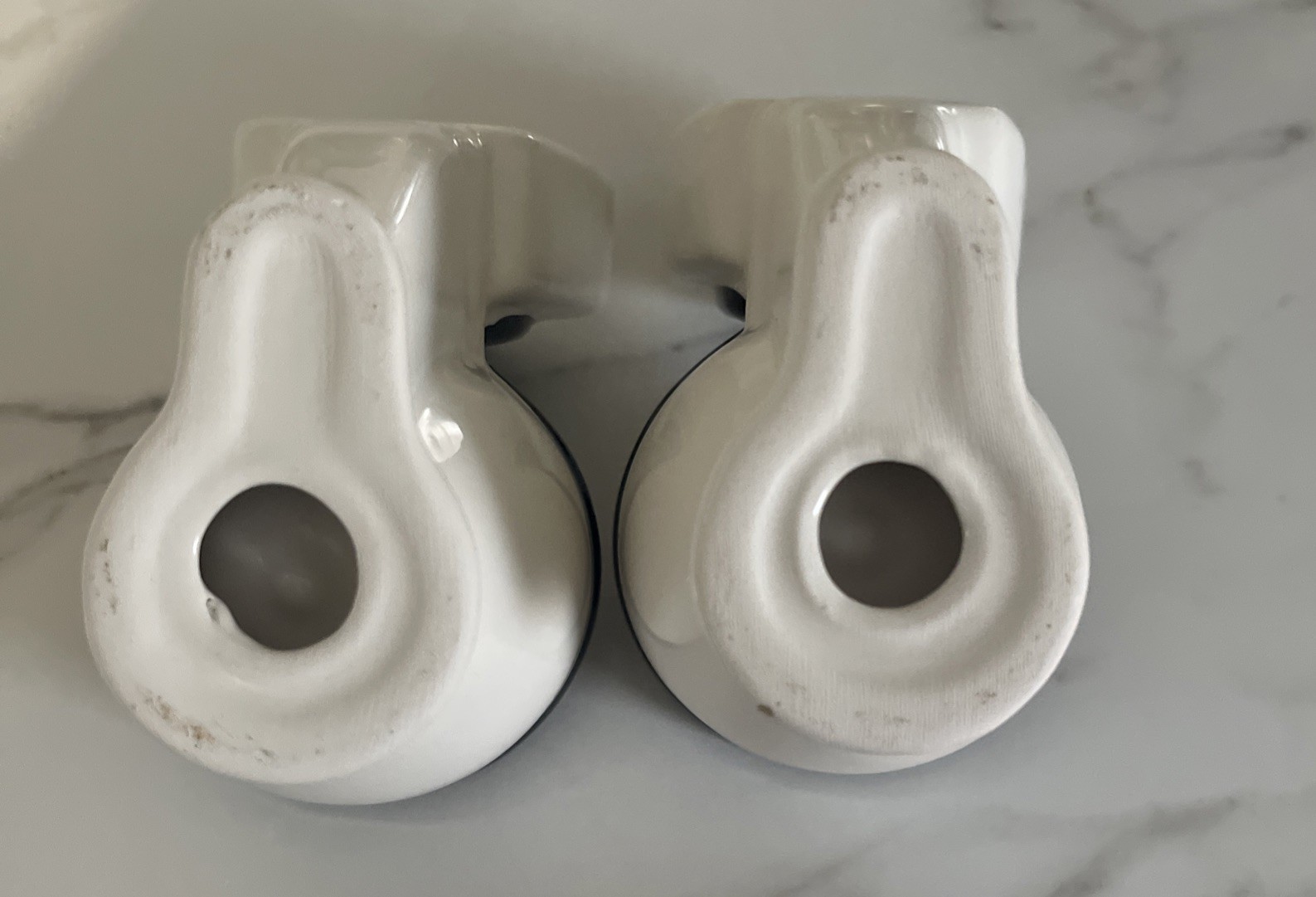 BigMouth Inc. Toilet Shots Mugs, 2 Count, White and Black, 0.05 liter