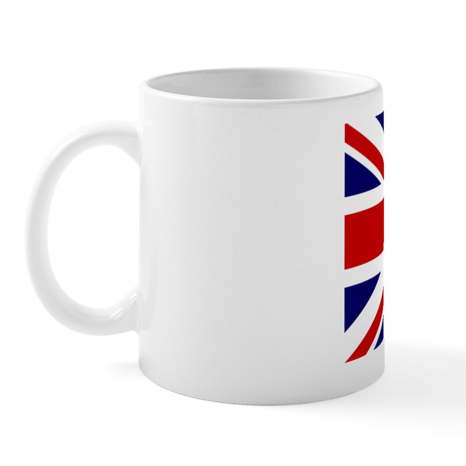 CafePress Union Jack Flag Of The United Kingdom Mug 11 oz Mug (1214171111)