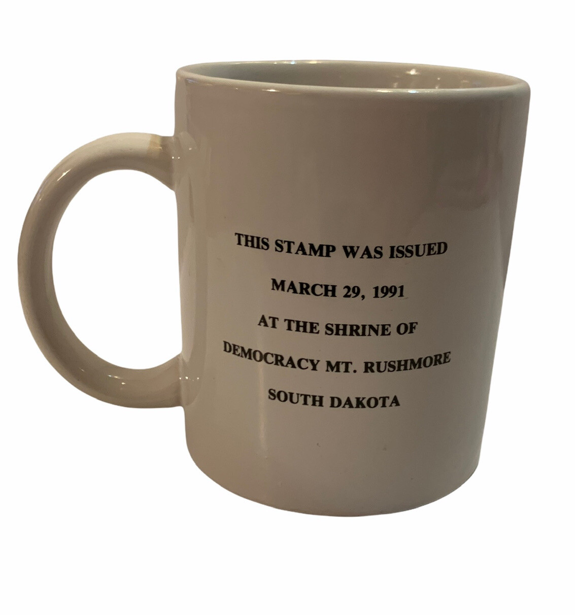 US United States Mail Postal Service Ceramic Coffee Tea Mug Cups Mt Rushmore