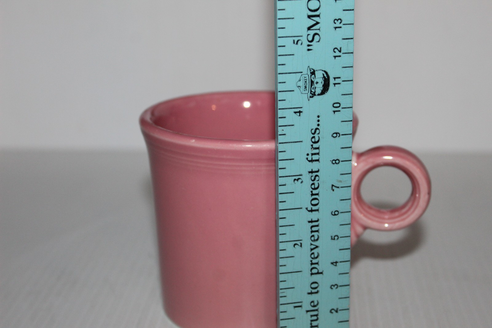 Fiesta Rose Pink Coffee Mug Homer Laughlin USA Fiestaware Dinnerware