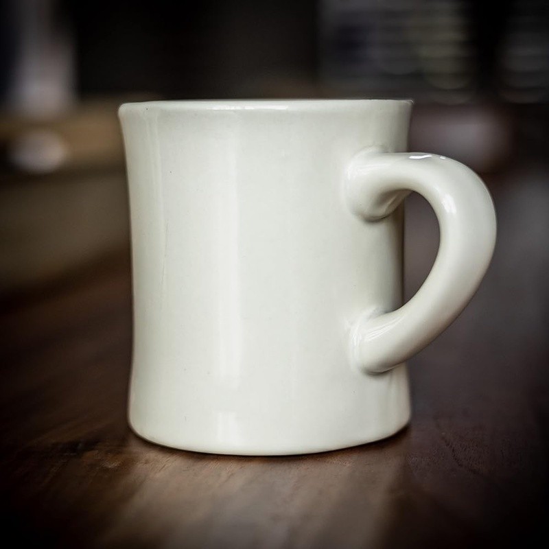 Classic Diner Coffee Mug Durable Ceramic Microwave Safe Dishwasher Safe 11oz New