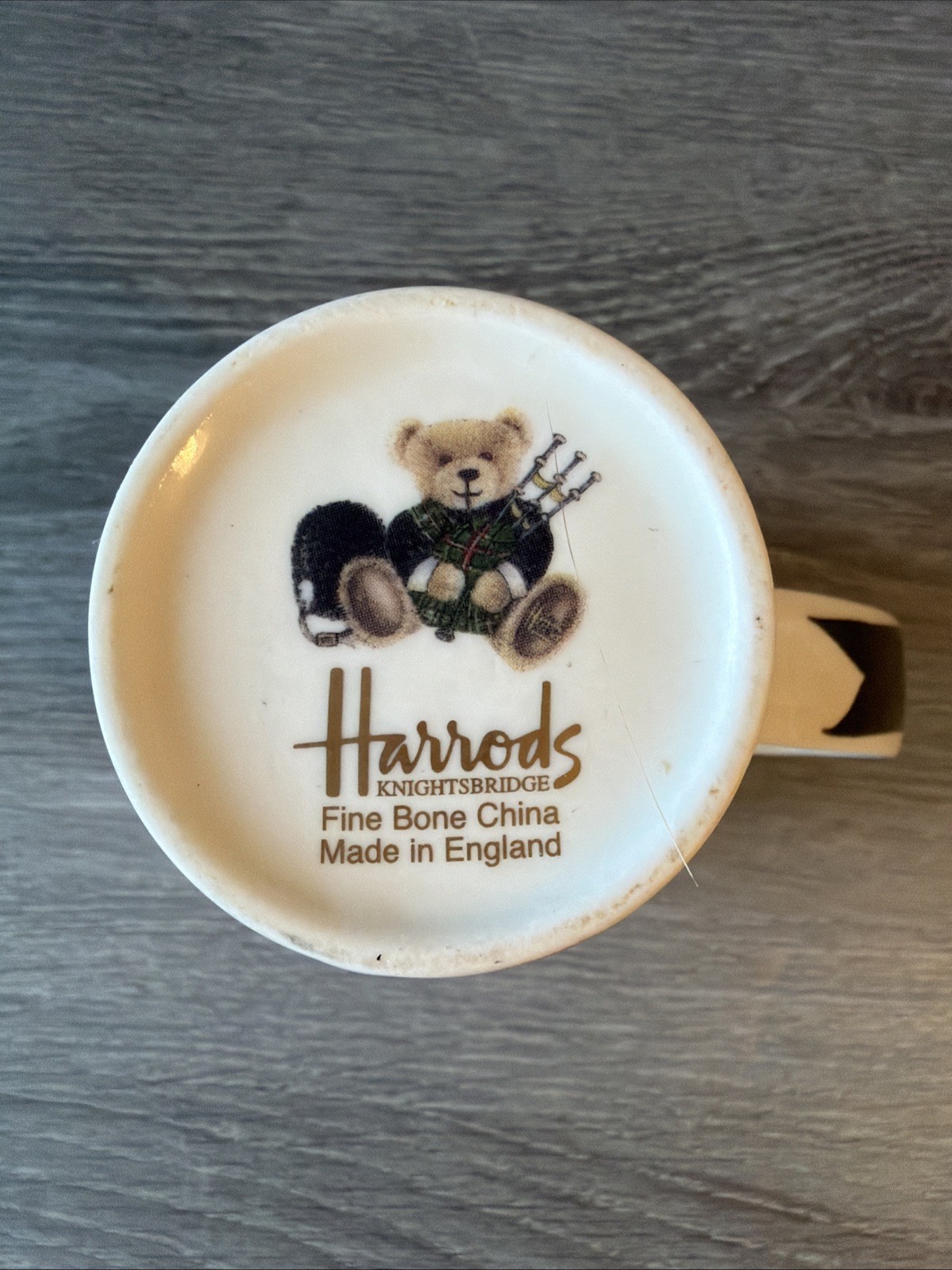 Harrods Knightsbridge Bone China Tea Cup Made in England – Police/Bobby Bear