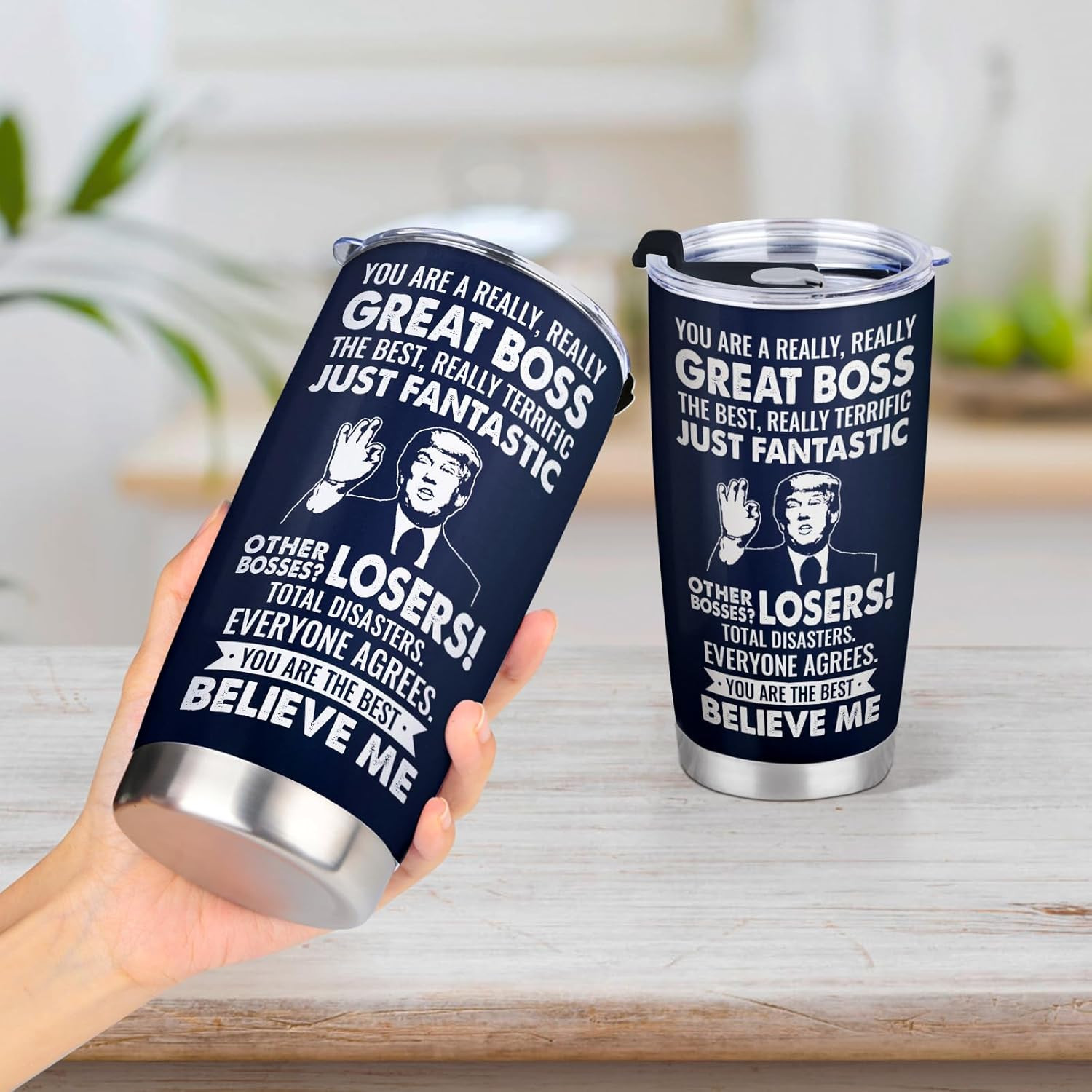 Aurahouse Funny Boss Gifts for Men Women, You’re A Great Boss 20 Oz Tumble