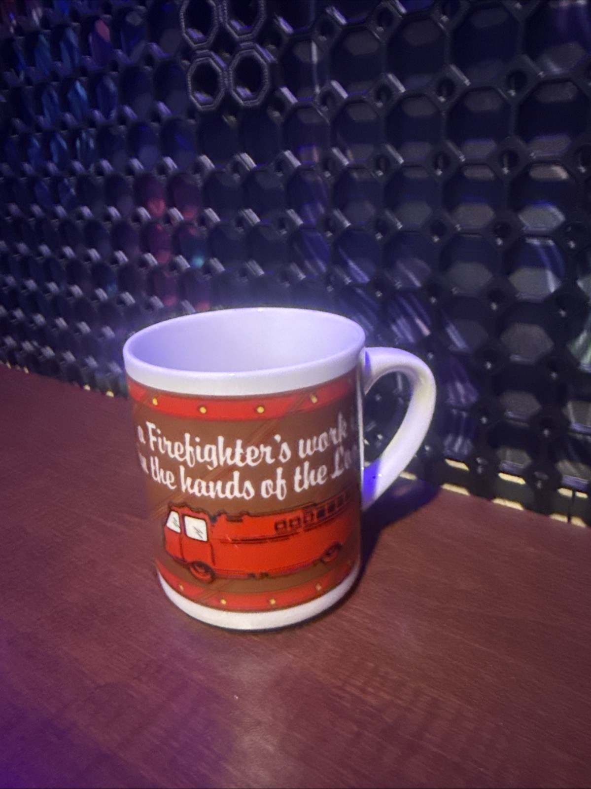Firefighter ‘Always on duty and never off guard…’ Coffee Mug Firefighter