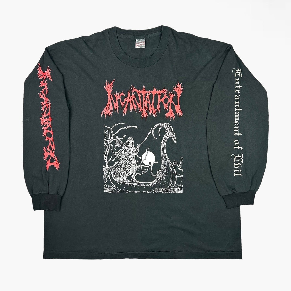 Hot Incantation Band Rock Music Black S to 5XL Longsleeve Shirt CA256