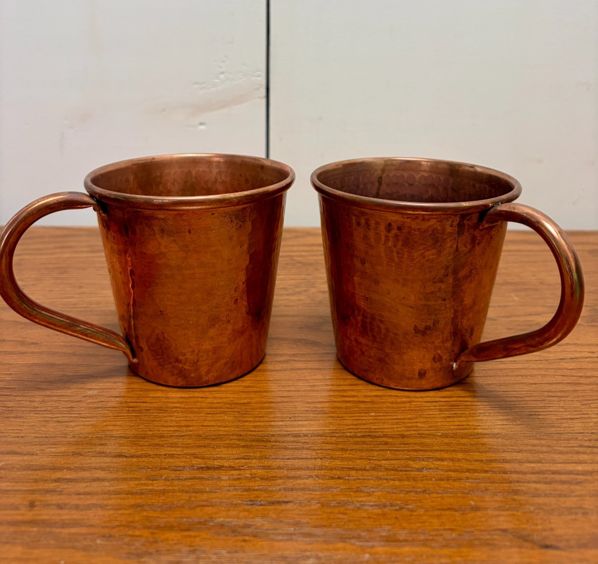 Sertodo Hammered Copper Moscow Mule Mugs 12 oz Handcrafted Barware- Set of 2