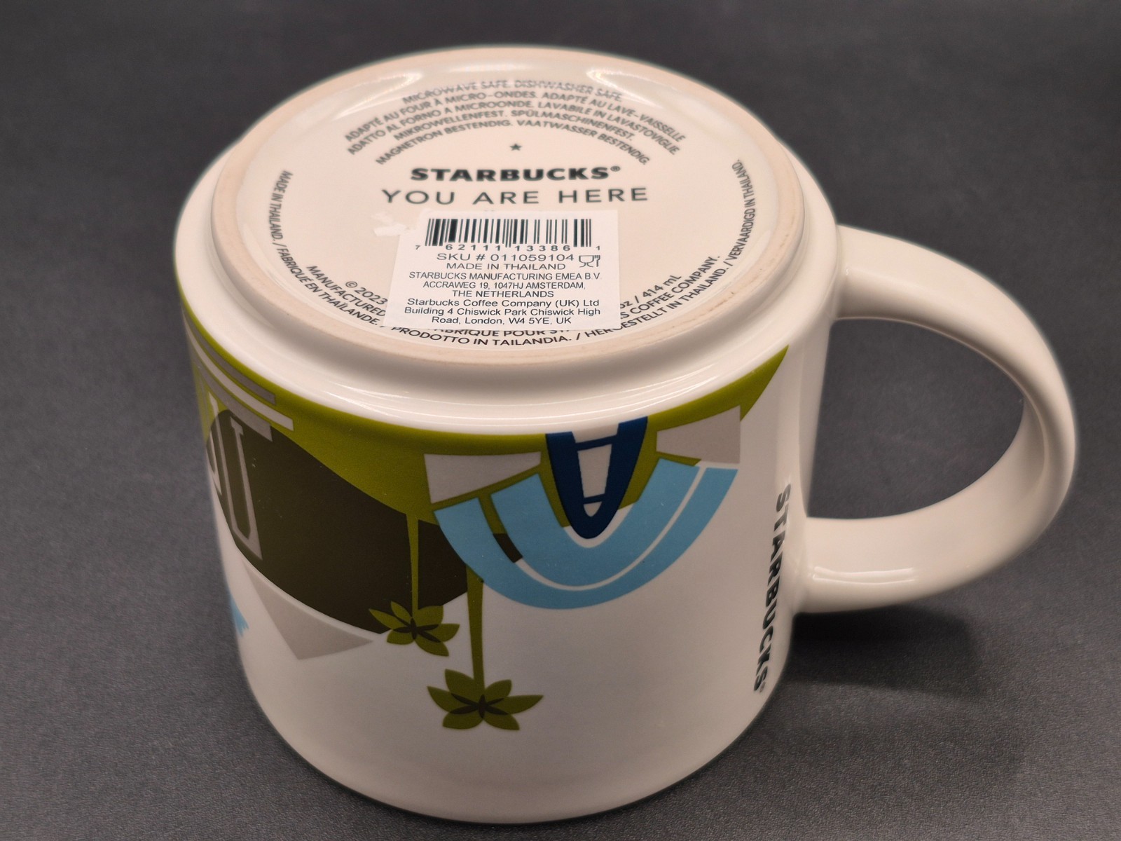 Starbucks Coffee Mugs Athens Greece ‘You Are Here’ Collection 14oz, EACH