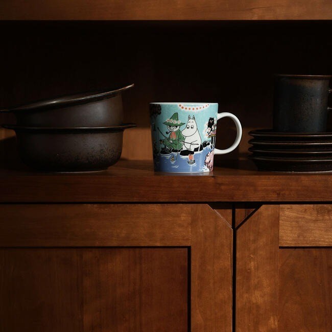 Moomin Arabia Simple Joy Mug 300ml Set of 3 Japan Limited New
