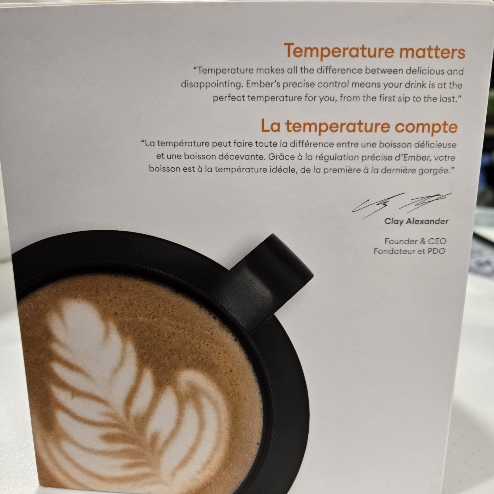Ember New Temperature Control Smart Mug 2 – 10oz Black App Enabled Coffee Cup