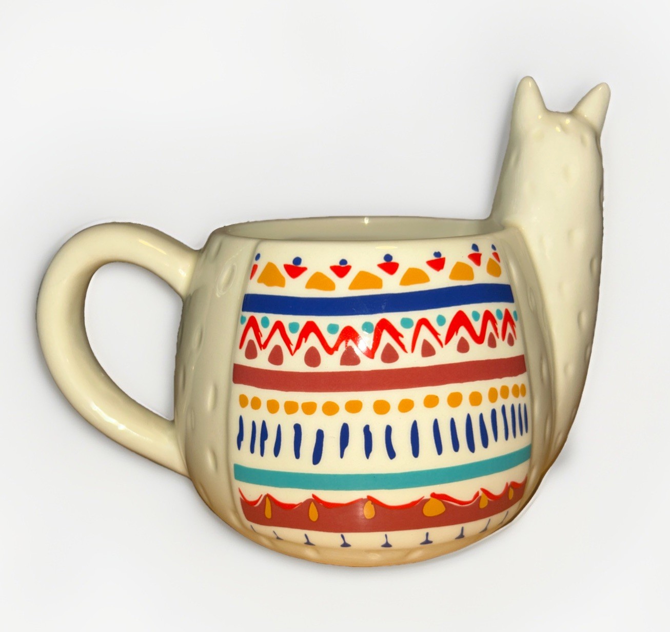 Llama/Alpaca 3D Shaped Coffee Mug by Modern Gourmet Foods 16oz.