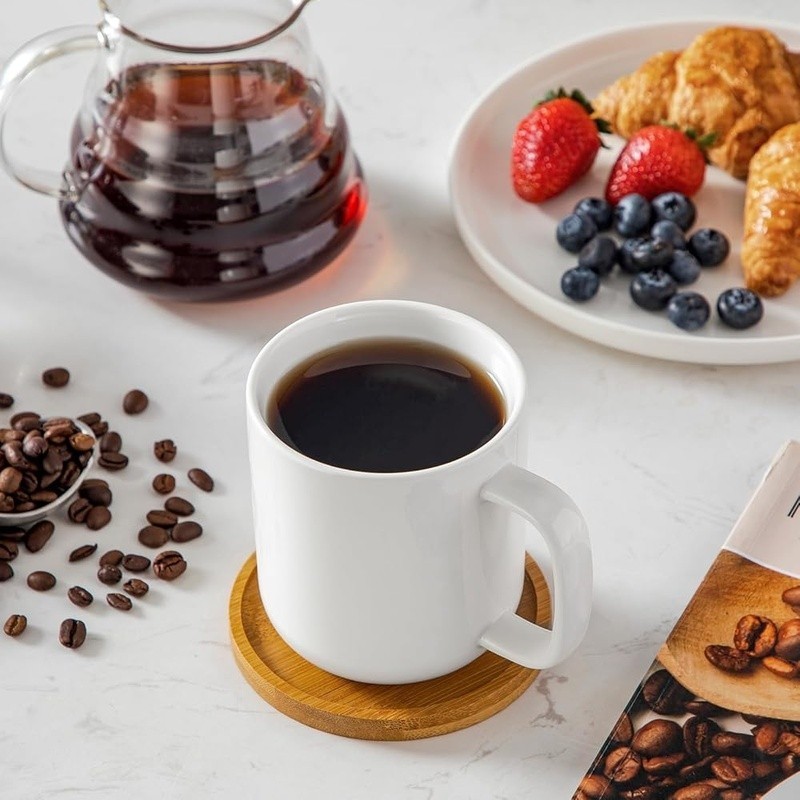Microwave Safe Coffee Mug Set of 6 Durable Non-Toxic Dishwasher Safe Lightweight